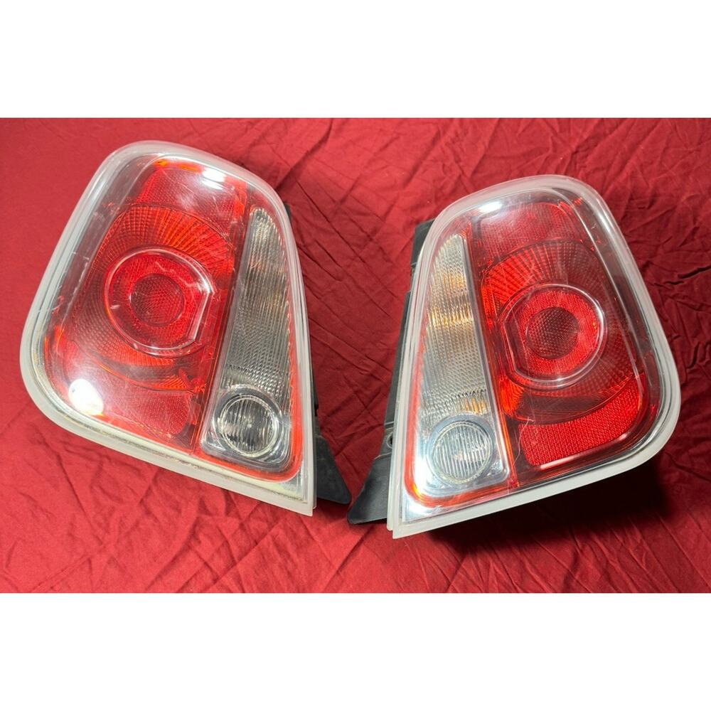 Lot of 2 FIAT OEM 500 500C 2012-2019 Car Tail Rear Lights Left Right Side Set Re